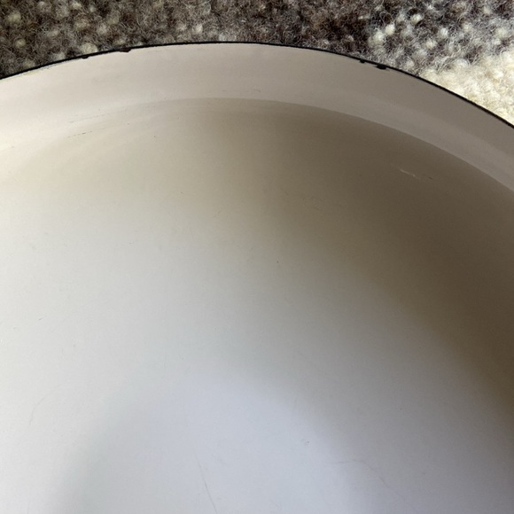 Dansk Turquoise Blue Enamel Paella Pan 13.25” Vintage MCM Kobenstyle Denmark - Picture 5 of 6